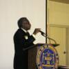 Deputy Speaker Larry Turner addressing the attendees at the NAACP Race Relations Summit in Jackson, TN.
